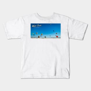 White Sands Hot Air Balloon Invitational Kids T-Shirt